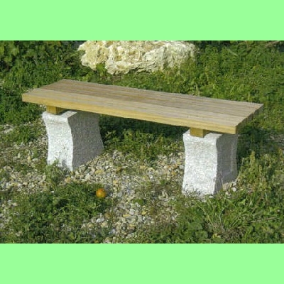 Sitzbank Bauhaus grau