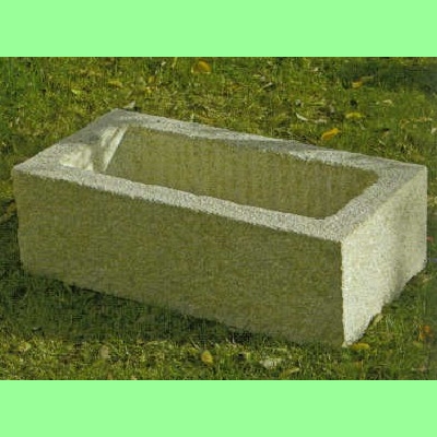 Pflanztrog grau L80B40H25